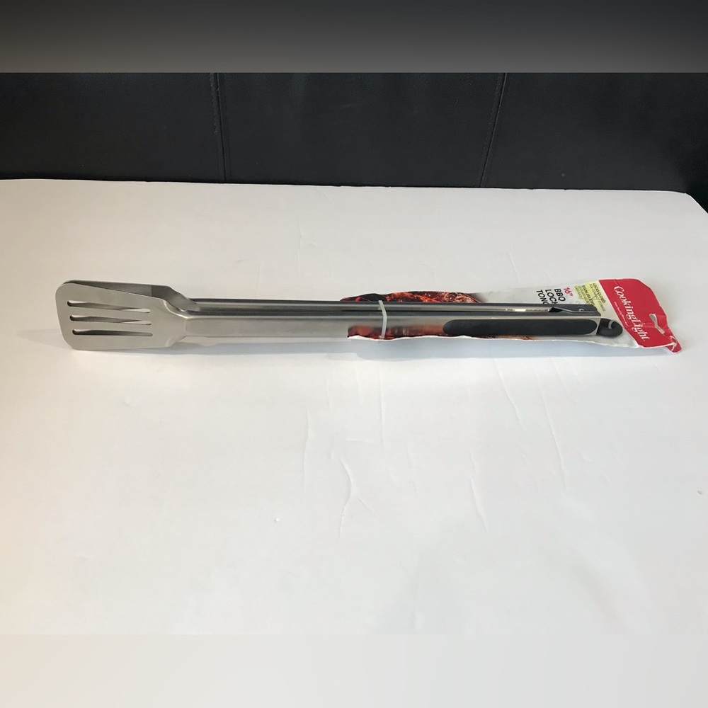 cookinglight 16” BBQ locking tongs/nwt